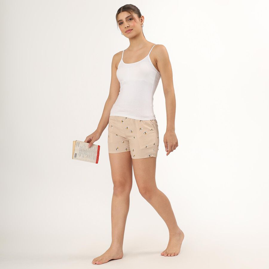 Ladies' Shorts , Beige, large image number null