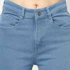 High Rise Skinny Jeans, Mid Blue, small image number null