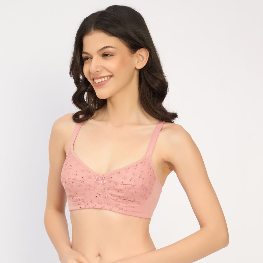 Ladies' Bra, Light Pink, large image number null