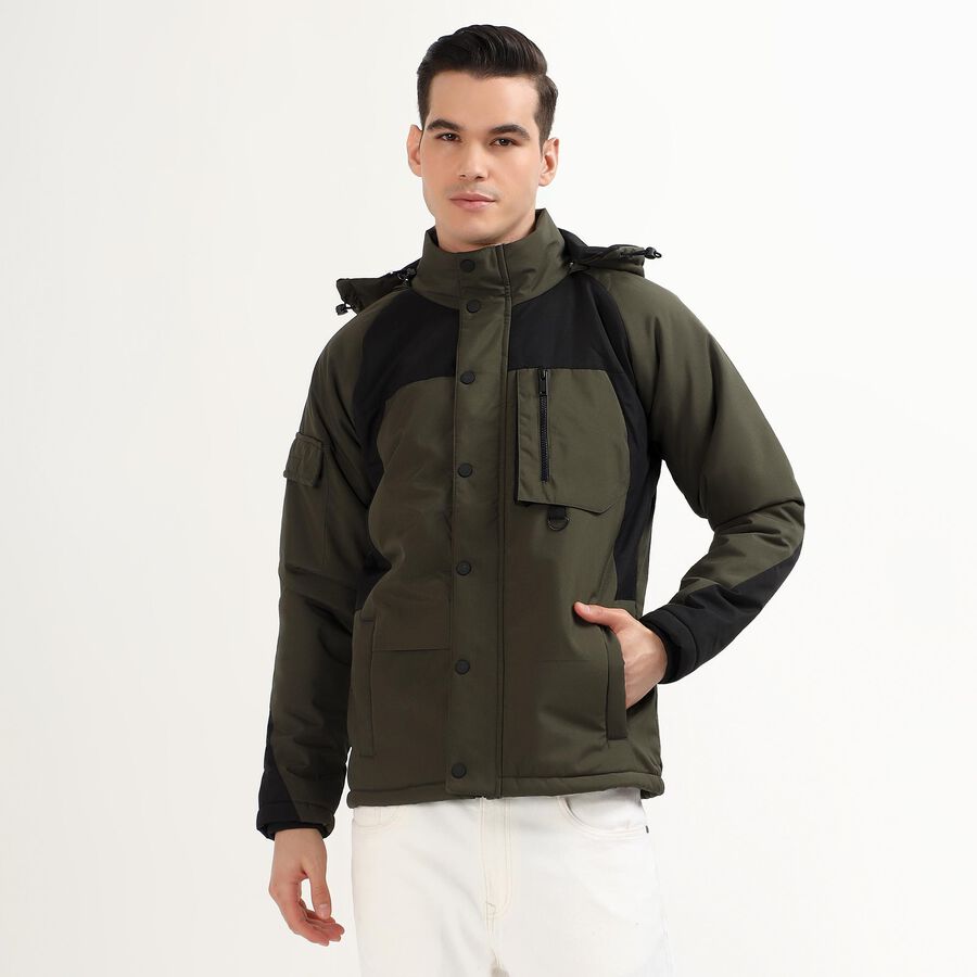 Men's Jacket, ओलिव, large image number null