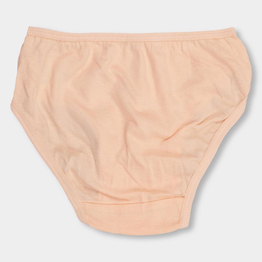 Girls' 100% Cotton Panty , Peach, large image number null