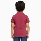 Boys' Half Sleeves T-Shirt, गुलाबी, small image number null