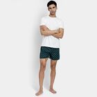Men's 100% Cotton Boxers, टील ब्लू, small image number null