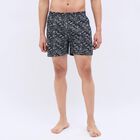 Men's 100% Cotton Boxers, काला, small