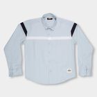 Boys Light Powder Blue Classic Casual Shirt, Light Blue, small image number null