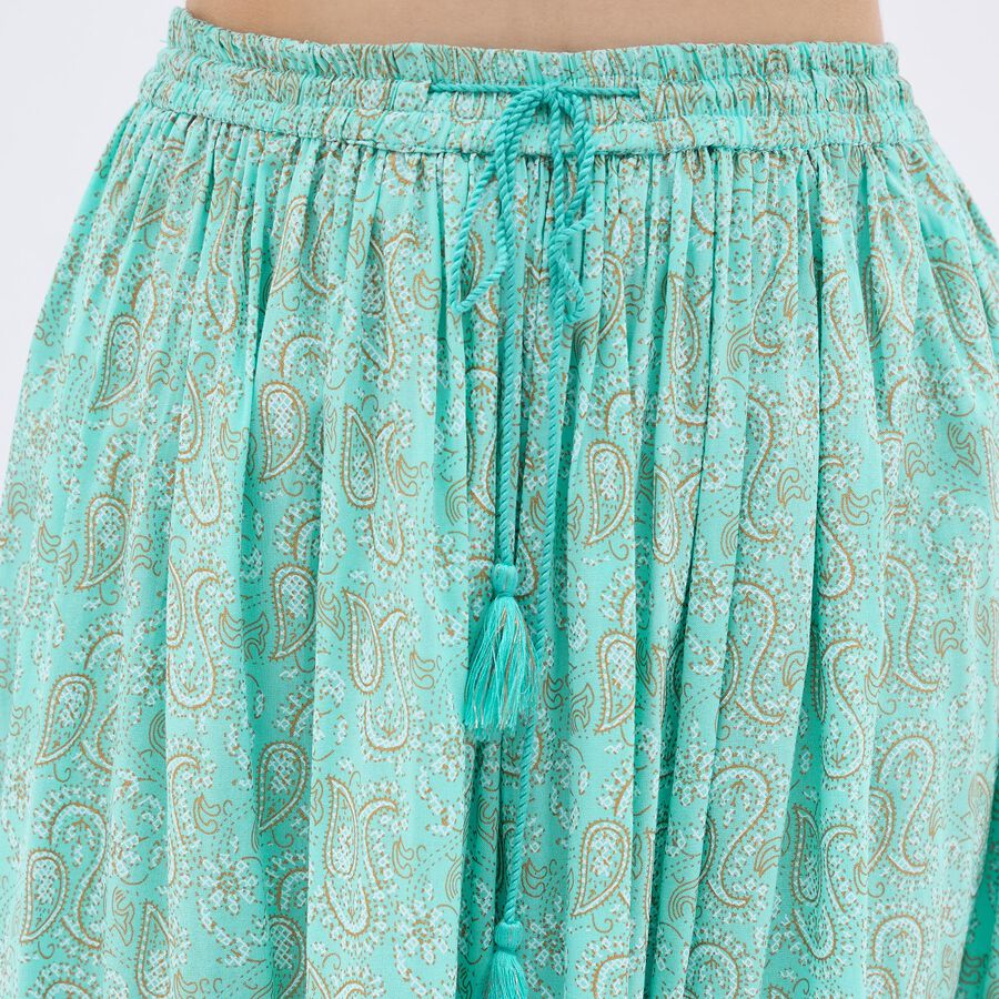 Ladies' Lehenga Skirt, Light Blue, large image number null
