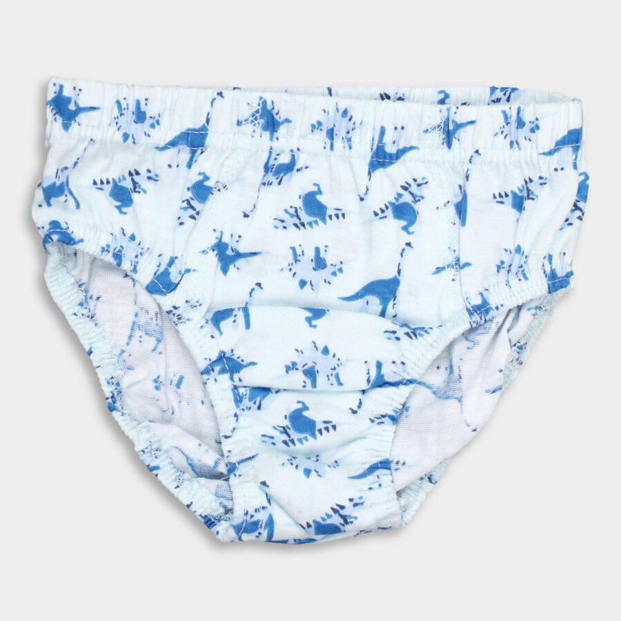 Boys' 100% Cotton Briefs , Dark Blue, large