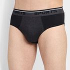 Men's 100% Cotton Briefs, Black, small image number null