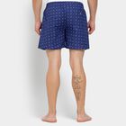 Men's Cotton Boxers, नेवी ब्लू, small
