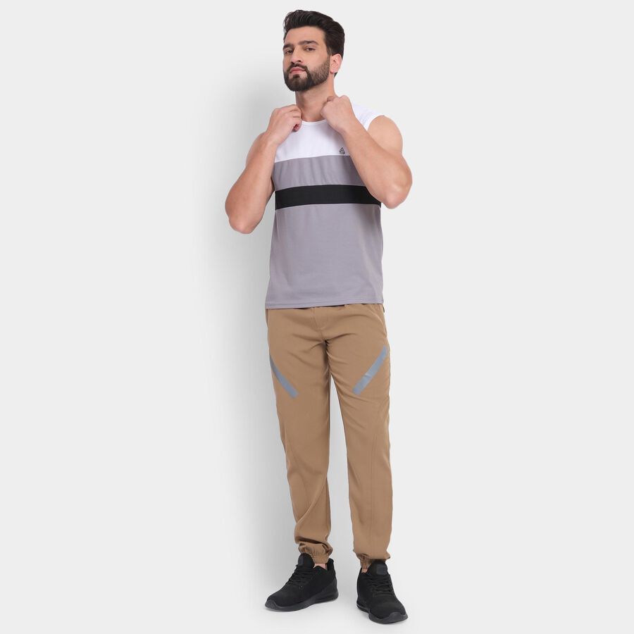 Men's Track Pants , गहरा पीला, large