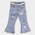 Girls' Light Blue Regular Fit Jeans, Light Blue, small image number null