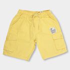 Boys' 100% Cotton Bermudas , Yellow, small image number null