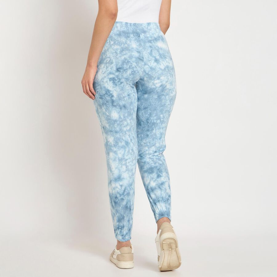 Ladies' 100% Cotton Track Pants , हल्का नीला, large image number null