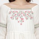 Ladies' Dress , ऑफ व्हाइट, small image number null