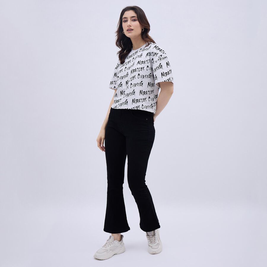 Ladies' Jeans, Black, large image number null