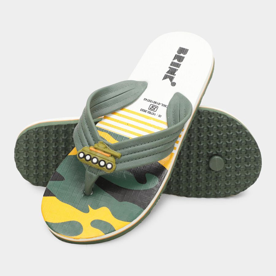 Kids' Slipper, Olive, large