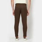Printed Cross Pocket Trousers, Brown, small image number null
