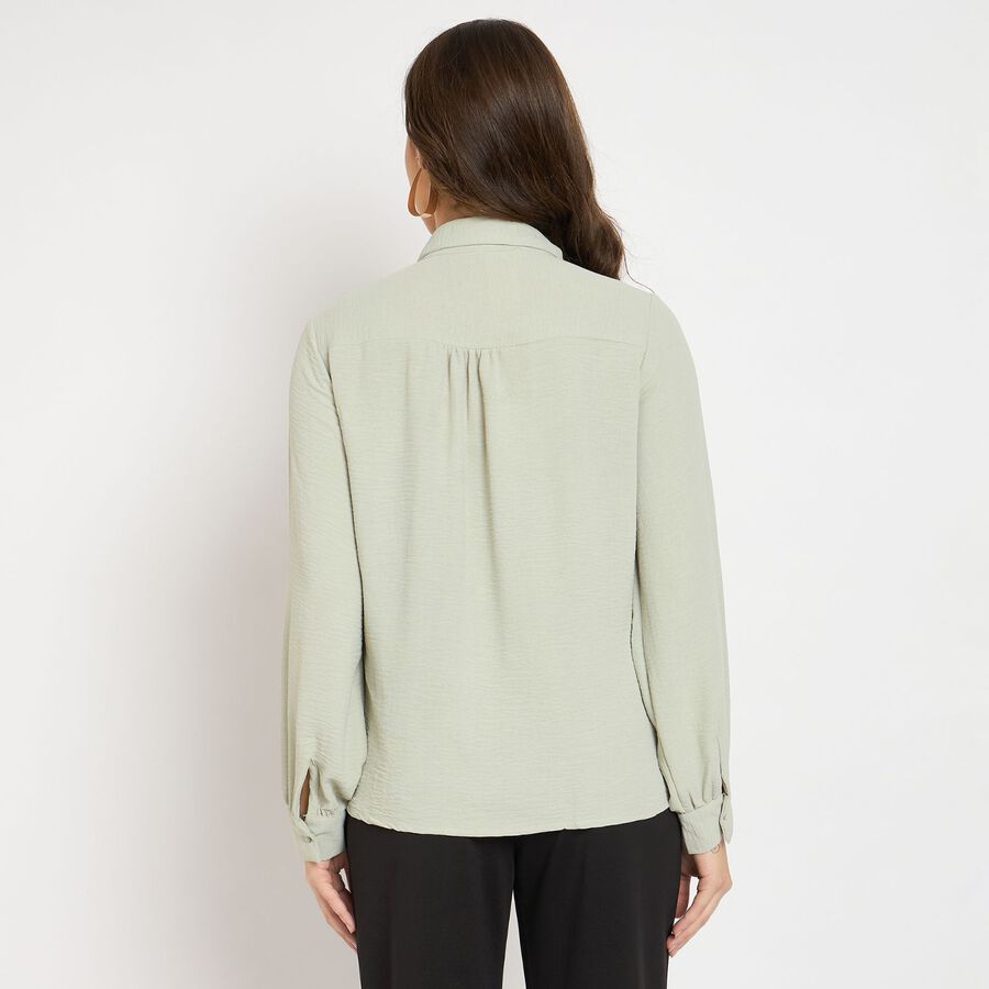 Ladies' Shirt, हल्का हरा, large image number null