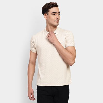 Men's Collared Half Sleeves T-Shirt