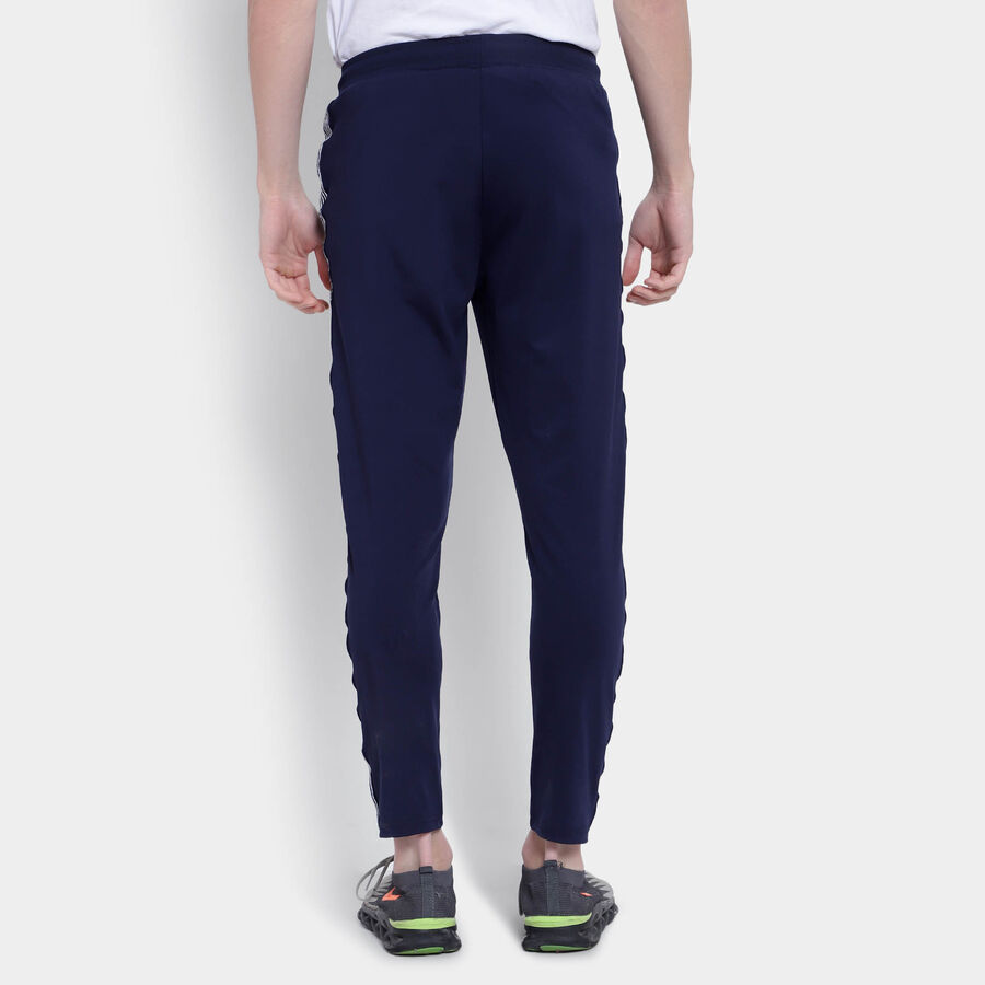 Cut & Sew Track Pants, नेवी ब्लू, large image number null