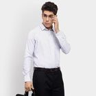 Men's Formal Shirt , Navy Blue, small