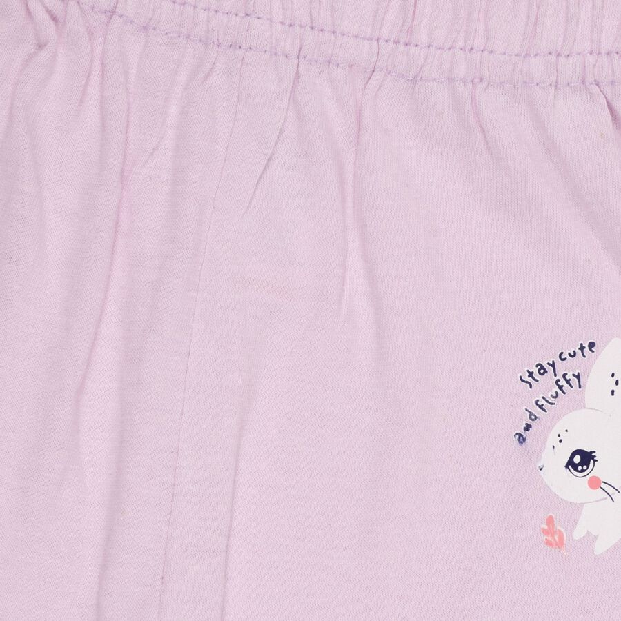 Infants 100% Cotton Pyjama , लाइलेक, large image number null