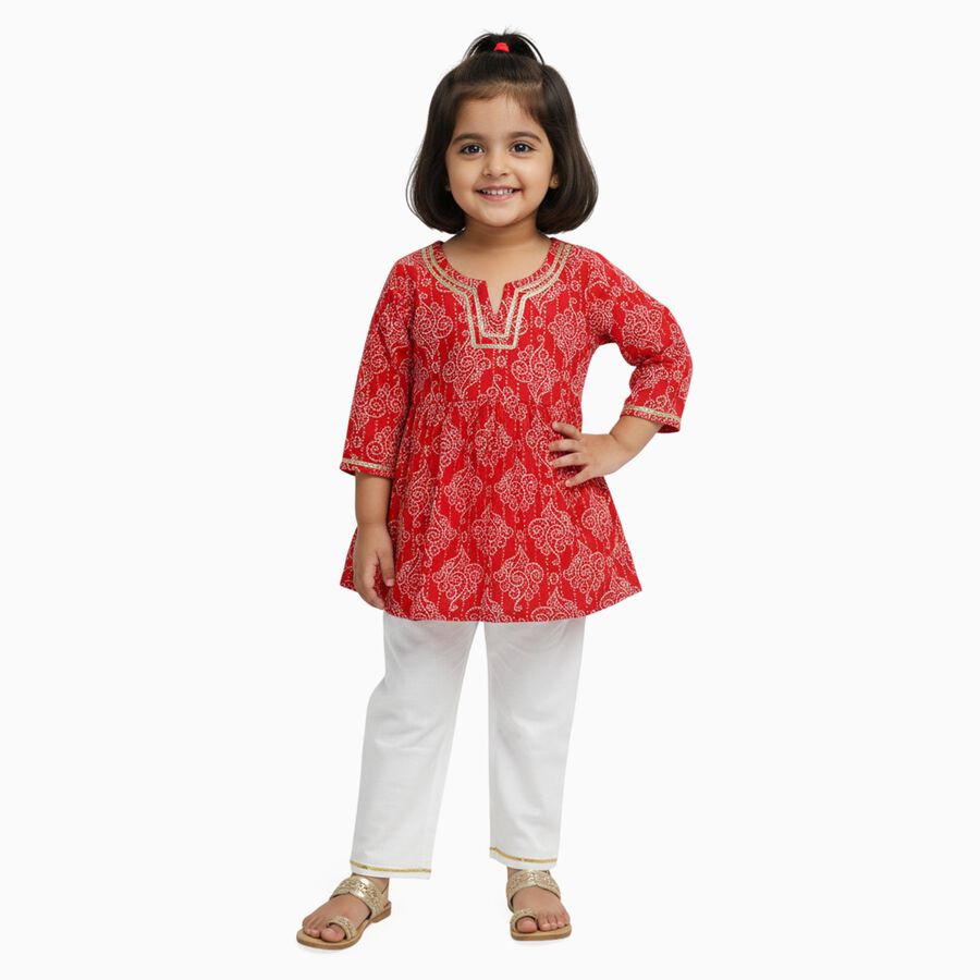 Girls' Fusion Set, Red, large