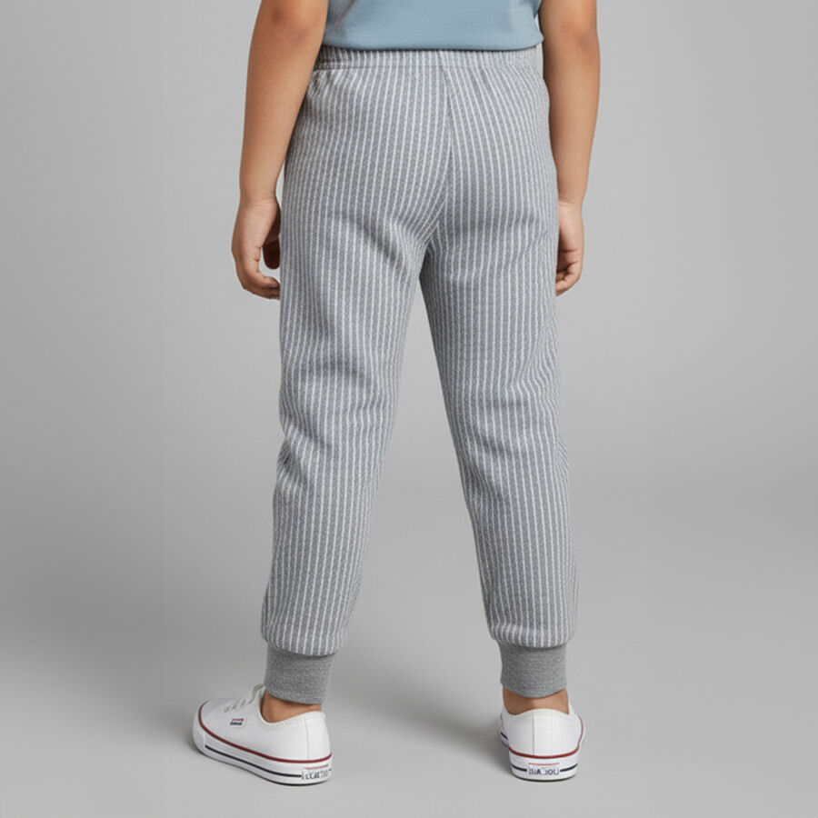Boys' Thermal Lower, मिश्रित मध्यम ग्रे, large image number null