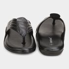 Mens Floater Sandals, Black, small image number null