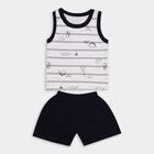 Infants' 100% Cotton Baba Suit , Navy Blue, small image number null