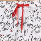 Women's Muted Charcoal Black Printed Full Length Pyjama, सफ़ेद, small image number null