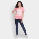 Ladies' Round Neck T-Shirt , Light Pink, small image number null