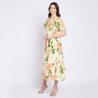 Ladies' 100% Cotton Dress , ऑफ व्हाइट, small image number null