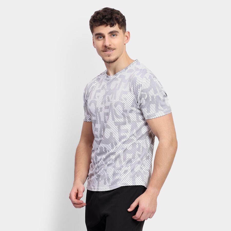 Men's Drifit T-Shirt , Light Grey, large