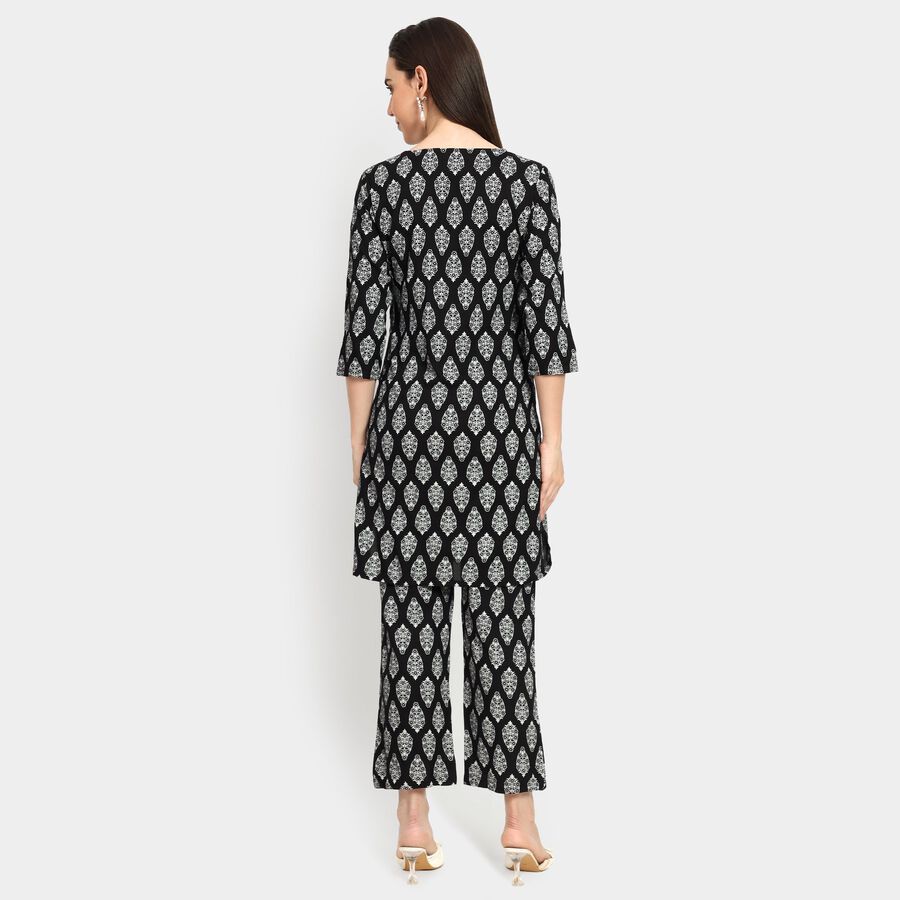 Ladies' Ethnic Set, Black, large image number null