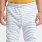 Infants' Light Blue Jogger Striped Pyjama, हल्का नीला, small