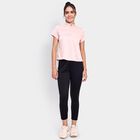 Ladies' Round Neck T-Shirt , Peach, small image number null