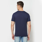 Round Neck T-Shirt, Navy Blue, small image number null