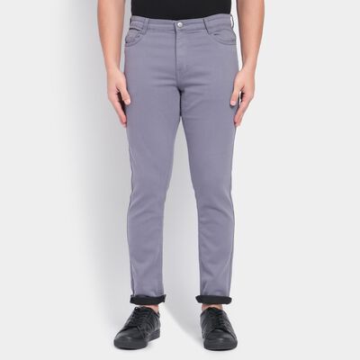 Men's Slim Fit Casual Trousers