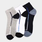 Men's Socks (Pack of 3), White, small