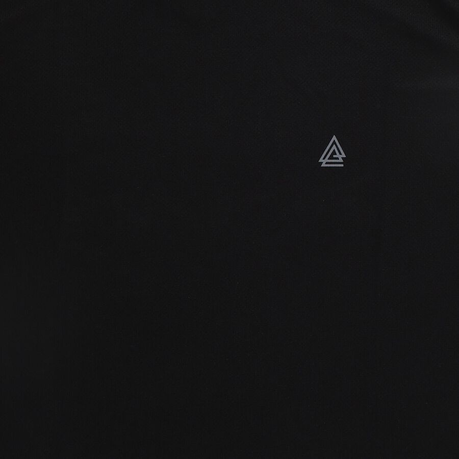 Boys' Half Sleeves T-Shirt, Black, large image number null