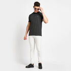 Solid Henley T-Shirt, Black, small image number null