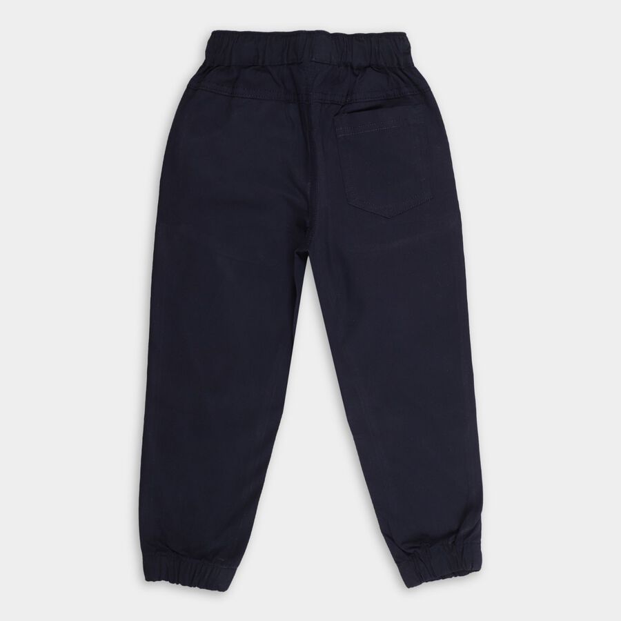 Boys'100% Cotton Trousers, नेवी ब्लू, large image number null