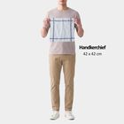 Men's Light Blue Checked Pack of 3 Handkerchief, Light Blue, small