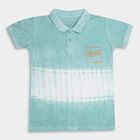 Boys' 100% Cotton Half Sleeves T-Shirt , हल्का हरा, small image number null