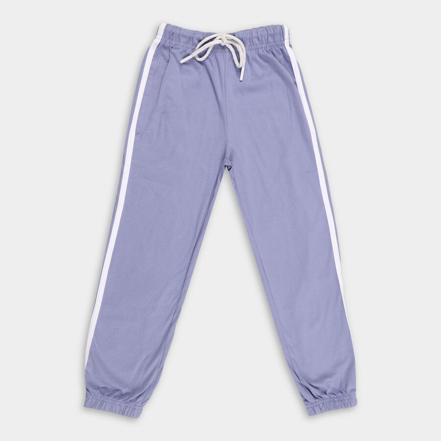 Girls' 100% Cotton Pyjamas, Purple, large image number null