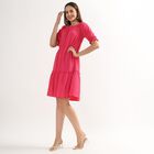 Ladies' Empire Dress , Pink, small