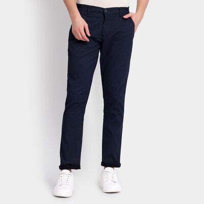 Men's Slim Fit Casual Trousers