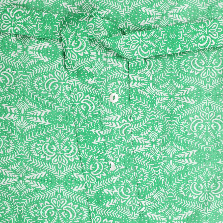 Girls' Dress, Light Green, large image number null