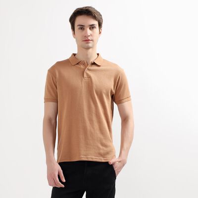 Men's Polo Collared Half Sleeves T-Shirt